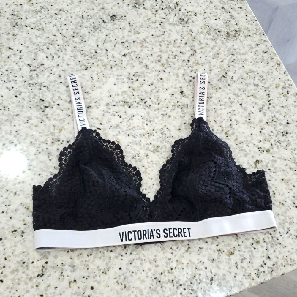 Victoria's Secret Black Lace Bralette